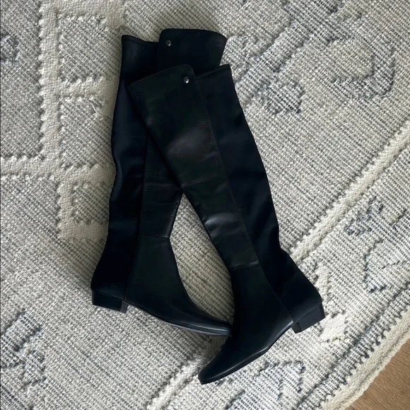 Vince Camuto Black Over the Knee Boots - Picture 1 of 2